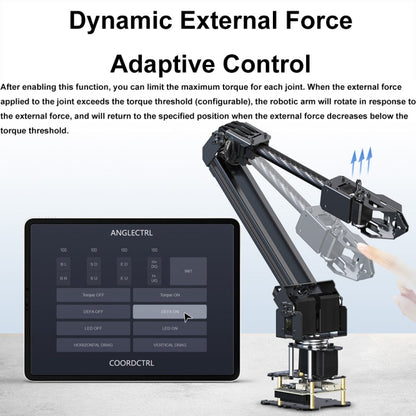 Kit de bras robotique de bureau Waveshare 25118 RoArm-M2-S, basé sur ESP32, 4-DOF, prise US, prise UK, prise EU