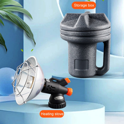 Outdoor Camping Heater Mini Portable Gas Heater Burner Fishing Gas Fireplace