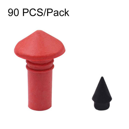 Motorcycle Electric Vehicle Tire Repair Rubber Mushroom Nail Tire Repair Tools, 90pairs /Pack S, 90pairs /Pack L