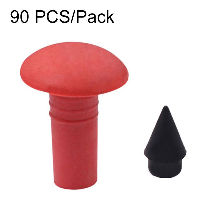 Motorcycle Electric Vehicle Tire Repair Rubber Mushroom Nail Tire Repair Tools, 90pairs /Pack S, 90pairs /Pack L