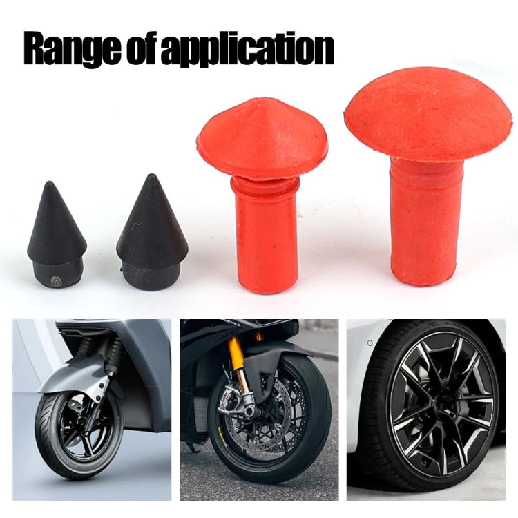 Outils de réparation de pneus à clous en caoutchouc pour motos et véhicules électriques, 90 paires/paquet S, 90 paires/paquet L