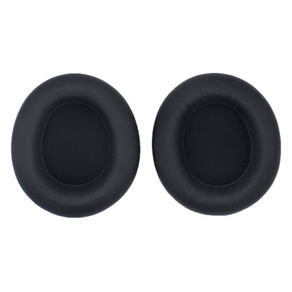 1pair For SteelSeries Arctis Nova 3 / 5 / 7 / Pro Wired Headphone Sponge Cover, Black Leather, Black Pattern, Gray Net