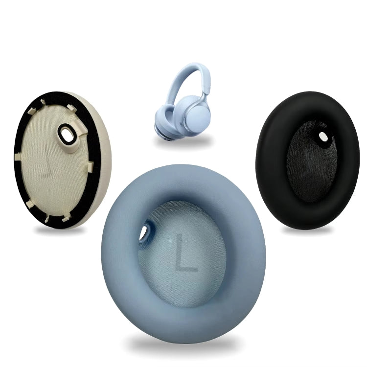 1pair For Anker Soundcore Space One S1 Headphone Leather Sponge Cover
