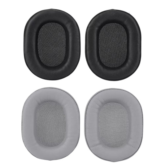 1pair Headphone Leather Sponge Cover For CORSAIR HS55 / HS55 PRO / HS65, For HS55/HS55 PRO/HS65(Black), For HS55/HS55 PRO/HS65(Gray)