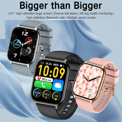 Blood Oxygen / Sleep / Heart Rate Health Monitoring Smart Watch Square Sports Watch, Black, Pink, Silver Gray