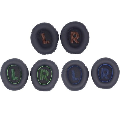 1pair For JBL Quantum 350 / 360 Headphone Leather Sponge Cover Earmuffs, For JBL Quantum 350 / 360(Orange), For JBL Quantum 350 / 360(Blue), For JBL Quantum 350 / 360(Green)