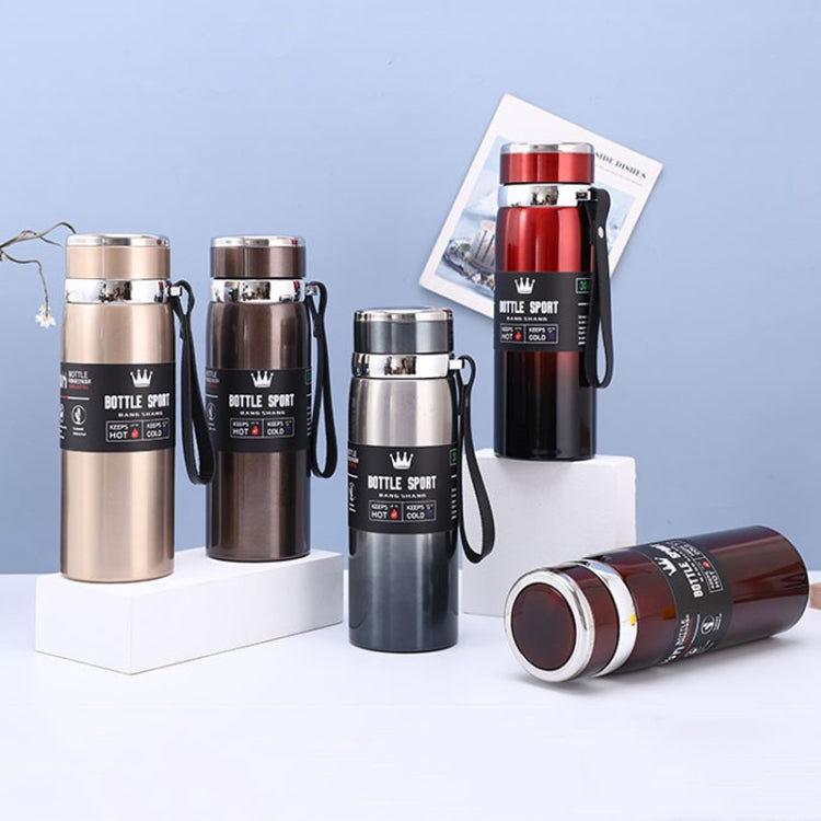 316 Stainless Steel Insulated Mug Large Capacity Vacuum Thermos Outdoor Portable Car Insulated Water Bottle