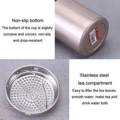 316 Stainless Steel Insulated Mug Large Capacity Vacuum Thermos Outdoor Portable Car Insulated Water Bottle