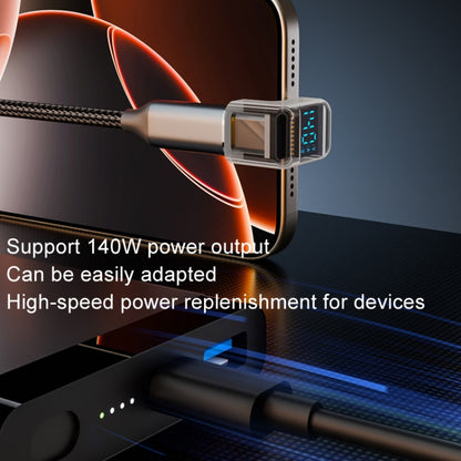 Type-C Digital Display U Type Adaptor 180 Degree Elbow 140W 4.0 Adaptor, 180 Degree Elbow