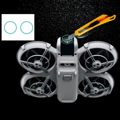 Pour DJI Neo CQT 2pcs /Pack Film Nano Lentille Antidéflagrant Anti-rayures Film de protection HD, Film de lentille