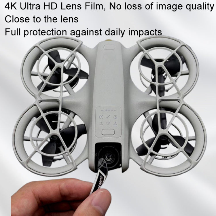 Pour DJI Neo CQT 2pcs /Pack Film Nano Lentille Antidéflagrant Anti-rayures Film de protection HD, Film de lentille