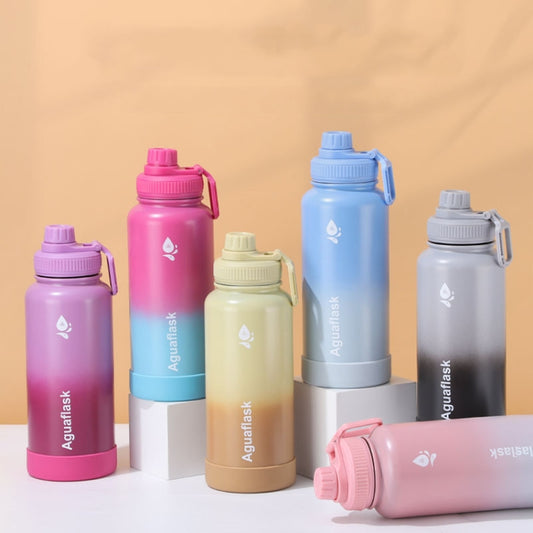 304 Stainless Steel Insulated Cup Large Capacity Thermos Bottle Vacuum Outdoor Portable Sports Kettle