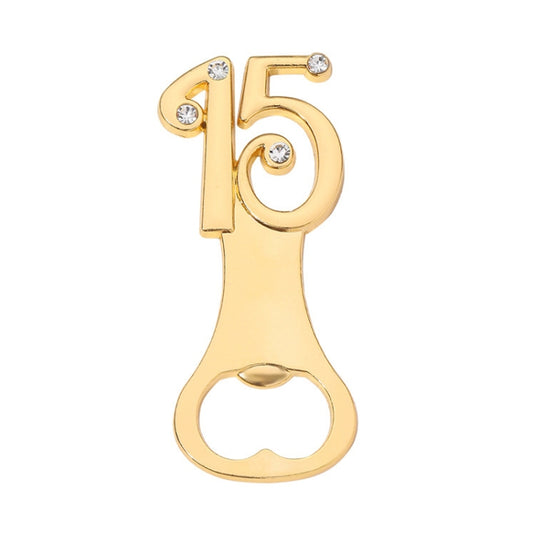 Digital Shape Wedding Party Manual Bottle Opener Beer Drinks Driver, 12, 15, 16, 18, 20, 21, 30, 35, 40, 45, 50, 55, 60, 65, 70, 75, 80, 90