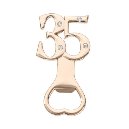 Digital Shape Wedding Party Manual Bottle Opener Beer Drinks Driver