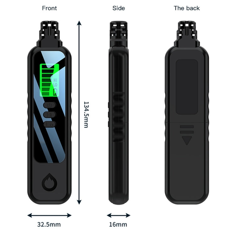 Portable Flammable Gas Methane Leak Detector Alarm