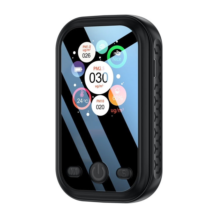 Haze Dust Air Quality Temperature Humidity Detector, D9 White, D9 Black