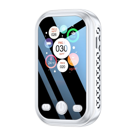 Haze Dust Air Quality Temperature Humidity Detector, D9 White, D9 Black