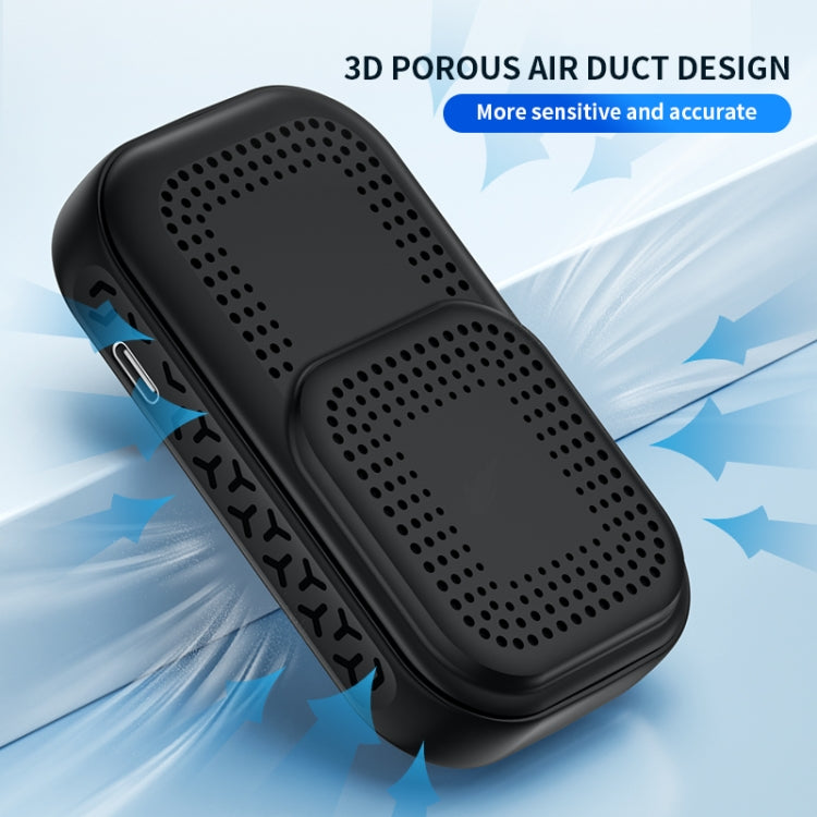 Haze Dust Air Quality Temperature Humidity Detector, D9 White, D9 Black