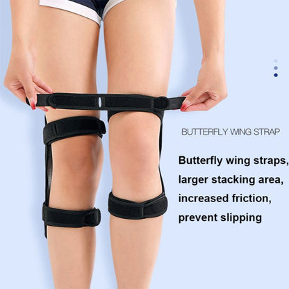 Knee Joint Sports Booster Knee Climbing Protection Support Gear Fitness Knee Pads, Single, 1pair
