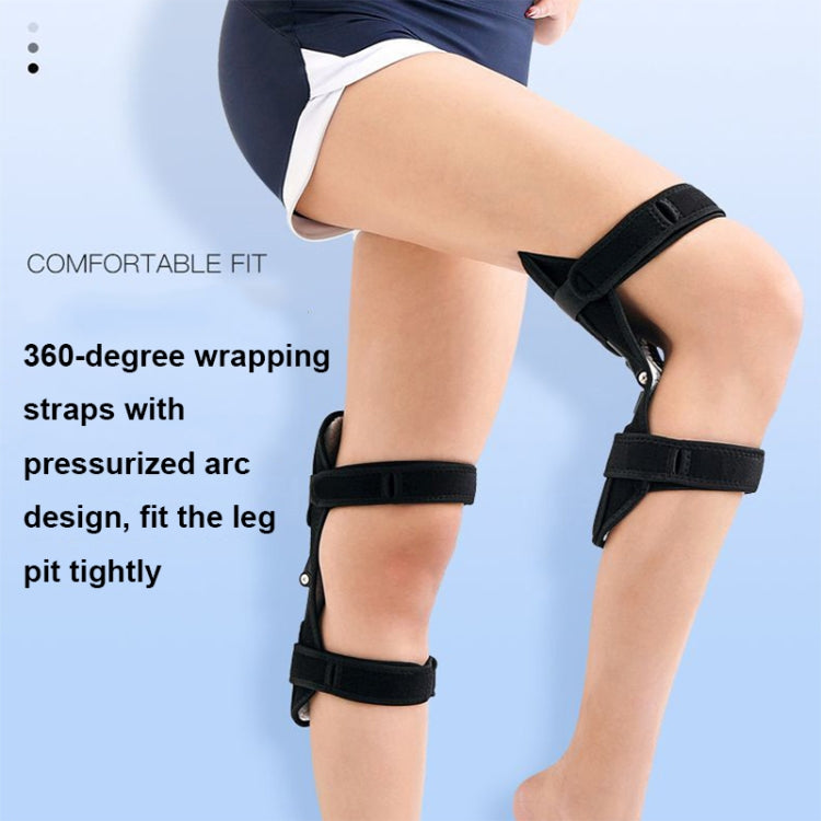 Knee Joint Sports Booster Knee Climbing Protection Support Gear Fitness Knee Pads, Single, 1pair