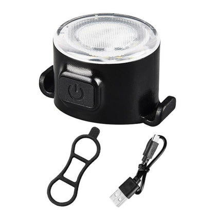 USB High Bright Bicycle Tail Light MTB Headlight Night Riding Safety Warning Light Cycling Equipment