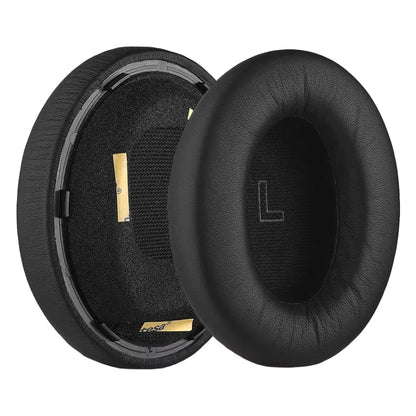 1pair For BOSE QC Ultra Headphone Leather Sponge Cover Earmuffs, Black Leather, White Leather, Gray Leather, Black Lambskin, White Lambskin