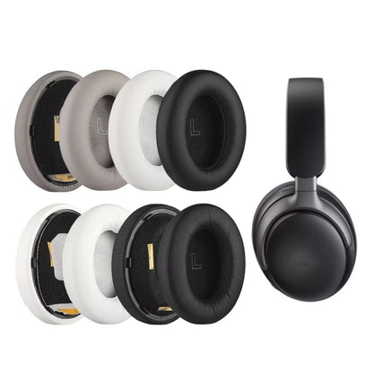 1pair For BOSE QC Ultra Headphone Leather Sponge Cover Earmuffs, Black Leather, White Leather, Gray Leather, Black Lambskin, White Lambskin