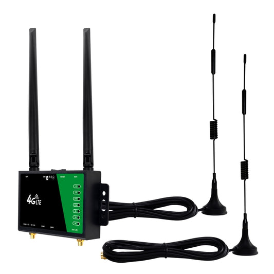 4G Wireless Plug-in Router Detachable Extension Antenna LTE Monitoring Network WiFi Hotspot, EU Plug