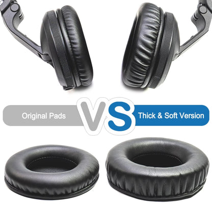 1pair Headphone Leather Sponge Cover Earmuffs For Pioneer HDJ-X5 / HDJ-X7 / HDJ-X10