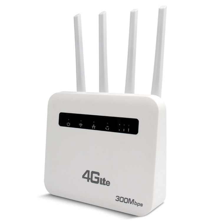 4G CPE WiFi6 Plug-in Wireless Router Dual Port Wireless Hotspot, EU Plug