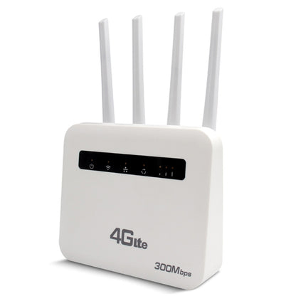 4G CPE WiFi6 Plug-in Wireless Router Dual Port Wireless Hotspot, EU Plug