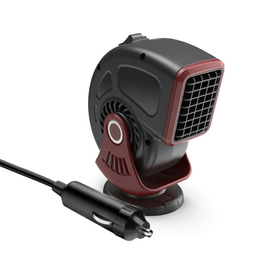 Chauffage et désembuage portable pour voiture, petit ventilateur, 12 V noir, 12 V rouge, 24 V noir, 24 V rouge