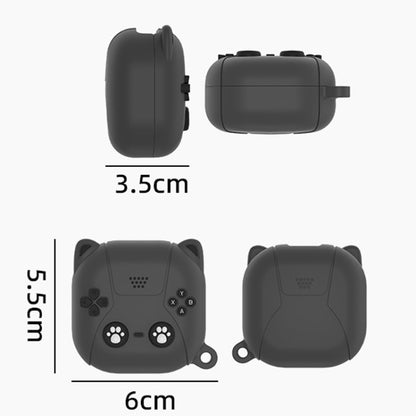 Cute Cats Silicone Soft Shell Earphone Protector, For Samsung Galaxy Buds 2 / Live / Pro / 2 Pro / FE