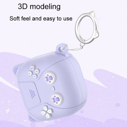 Cute Cats Silicone Soft Shell Earphone Protector, For Samsung Galaxy Buds 2 / Live / Pro / 2 Pro / FE