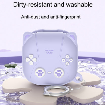 Cute Cats Silicone Soft Shell Earphone Protector, For Samsung Galaxy Buds 2 / Live / Pro / 2 Pro / FE