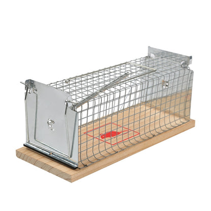 Piège à souris en bois, attrape-animaux vivants, piège humain, petit, grand