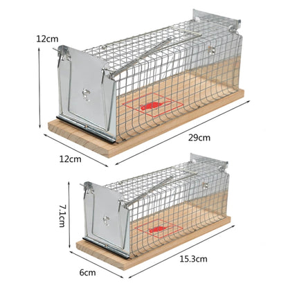 Piège à souris en bois, attrape-animaux vivants, piège humain, petit, grand