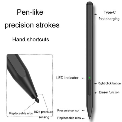 For Microsoft Surface Pro/Go/Laptop/Book Anti-Touch Handwriting Capacitive Pen, F97