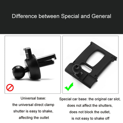 For BMW Car Air Outlet Modified Mobile Phone Holder Base