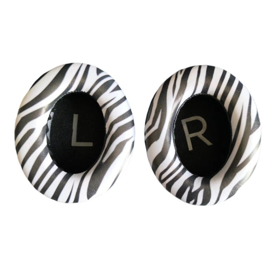 For BOSE 700 / NC700 2pcs Headphone Sponge Cover With Pad, Zebra Print