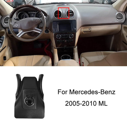 For Mercedes-Benz Left-Handed Drive Mobile Phone Holder Car Air Outlet Base, 05-10 ML, 06-17 R-Class, 08-10 C-Class, 08-12 S-Class, 09-10 B-Class, 11-13 C-Class, 12-19 B-Class, 12 GLK, 12-15 ML, 13-15 GLK, 14-15 E-Class/13-16 E-Class, 12-17 CLS        ...