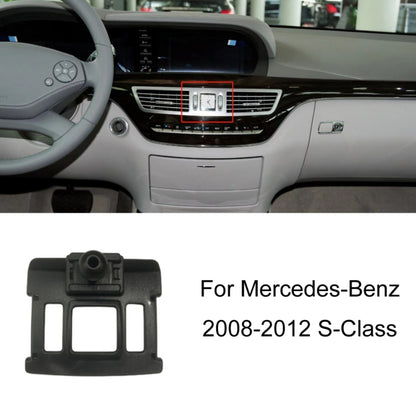 For Mercedes-Benz Left-Handed Drive Mobile Phone Holder Car Air Outlet Base, 05-10 ML, 06-17 R-Class, 08-10 C-Class, 08-12 S-Class, 09-10 B-Class, 11-13 C-Class, 12-19 B-Class, 12 GLK, 12-15 ML, 13-15 GLK, 14-15 E-Class/13-16 E-Class, 12-17 CLS        ...