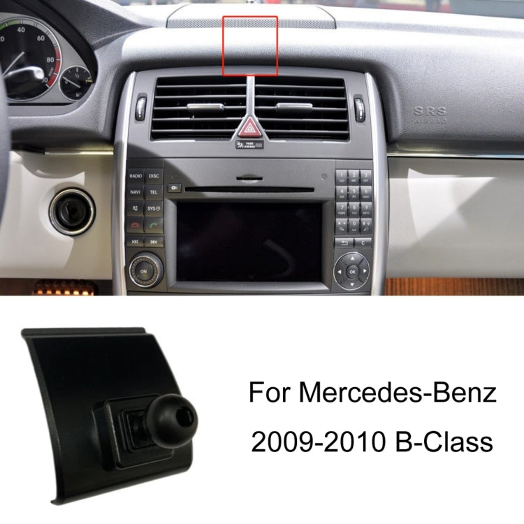 For Mercedes-Benz Mobile Phone Holder Car Air Outlet Base, 05-10 ML, 06-17 R-Class, 08-10 C-Class, 08-12 S-Class, 09-10 B-Class, 11-13 C-Class, 12-19 B-Class, 12 GLK, 12-15 ML, 13-15 GLK, 14-15 E-Class/13-16 E-Class, 12-17 CLS, 15-18 C-Class/16-19 GLC�...