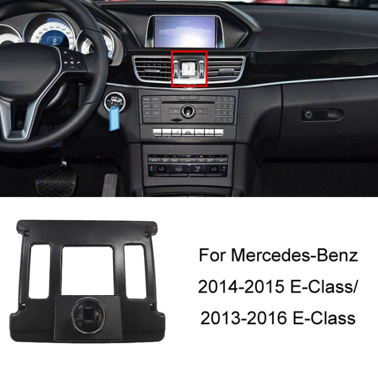 For Mercedes-Benz Mobile Phone Holder Car Air Outlet Base, 05-10 ML, 06-17 R-Class, 08-10 C-Class, 08-12 S-Class, 09-10 B-Class, 11-13 C-Class, 12-19 B-Class, 12 GLK, 12-15 ML, 13-15 GLK, 14-15 E-Class/13-16 E-Class, 12-17 CLS, 15-18 C-Class/16-19 GLC�...
