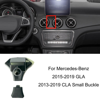 For Mercedes-Benz Mobile Phone Holder Car Air Outlet Base, 05-10 ML, 06-17 R-Class, 08-10 C-Class, 08-12 S-Class, 09-10 B-Class, 11-13 C-Class, 12-19 B-Class, 12 GLK, 12-15 ML, 13-15 GLK, 14-15 E-Class/13-16 E-Class, 12-17 CLS, 15-18 C-Class/16-19 GLC�...