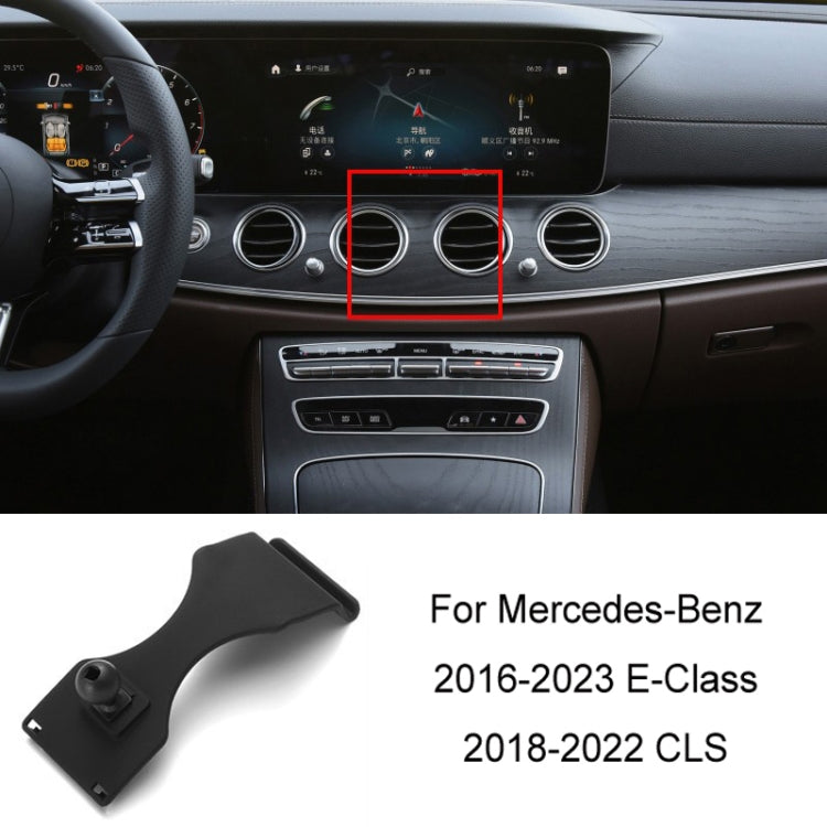 For Mercedes-Benz Mobile Phone Holder Car Air Outlet Base, 05-10 ML, 06-17 R-Class, 08-10 C-Class, 08-12 S-Class, 09-10 B-Class, 11-13 C-Class, 12-19 B-Class, 12 GLK, 12-15 ML, 13-15 GLK, 14-15 E-Class/13-16 E-Class, 12-17 CLS, 15-18 C-Class/16-19 GLC�...