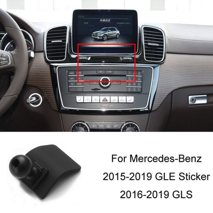 For Mercedes-Benz Mobile Phone Holder Car Air Outlet Base, 05-10 ML, 06-17 R-Class, 08-10 C-Class, 08-12 S-Class, 09-10 B-Class, 11-13 C-Class, 12-19 B-Class, 12 GLK, 12-15 ML, 13-15 GLK, 14-15 E-Class/13-16 E-Class, 12-17 CLS, 15-18 C-Class/16-19 GLC�...