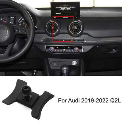 For Audi Left Driving Car Mobile Phone Holder Mounting Base, 05-11 A6L, 06-15 Q7, 09-16 A4L/A5, 10-18 Q5, 10-19 A1, 11-17 A8L, 12-18 A6L, 13-18 Q3, 14-20 A3, 16-19 Q7, 17-23 A4L-A5-S4-S5, 18-22 Q5L, 18-23 A8L, 19-22 Q2L, 19-23 A6L, 19-23 Q3, 20-21 Q7/Q...