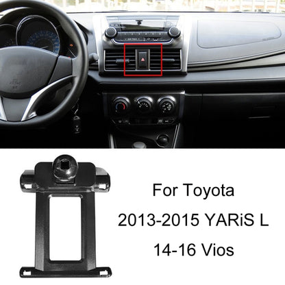 For Toyota Car Air Outlet Phone Holder Base, 05-09 Reiz Left Driving, 06-11 Camry Left Driving, 07-11 Tundra Left Driving, 07-13 Corolla Left Driving, 07-17 Land Cruiser For Left & Right, 09-12 RAV4 Left Driving, 09-14 Highlander Left Driving����������...