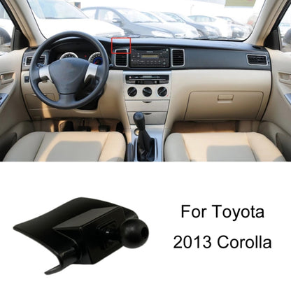 For Toyota Car Air Outlet Phone Holder Base, 05-09 Reiz Left Driving, 06-11 Camry Left Driving, 07-11 Tundra Left Driving, 07-13 Corolla Left Driving, 07-17 Land Cruiser For Left & Right, 09-12 RAV4 Left Driving, 09-14 Highlander Left Driving          ...